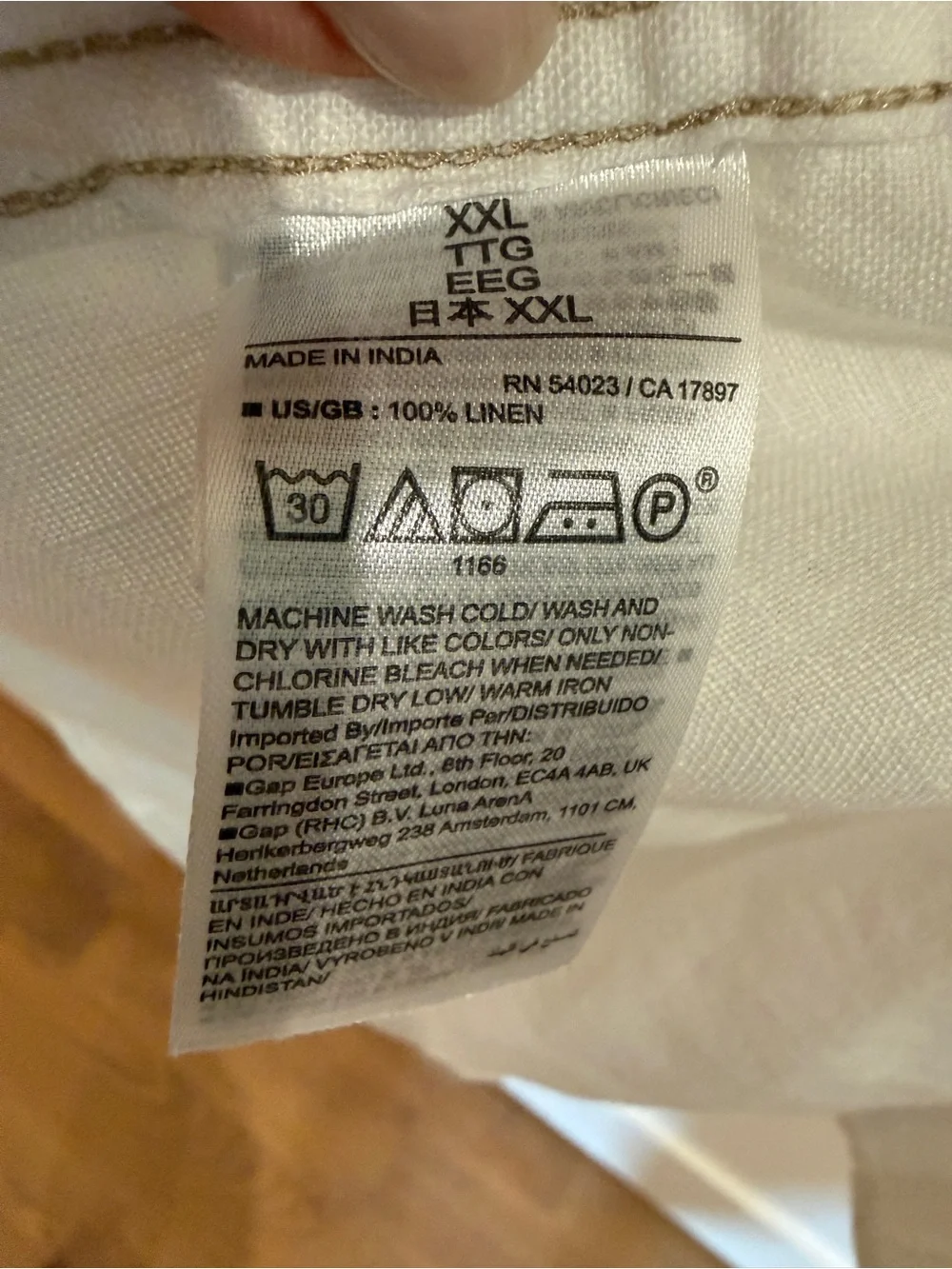 Banana Republic 100% linen